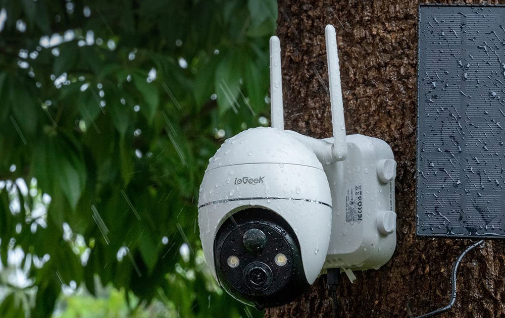 ZEWNĘTRZNA SOLARNA KAMERA OBROTOWA WIFI 3MPx NA BATERIE Z PANELEM SOLARNYM Rozmiar przetwornika 1/2