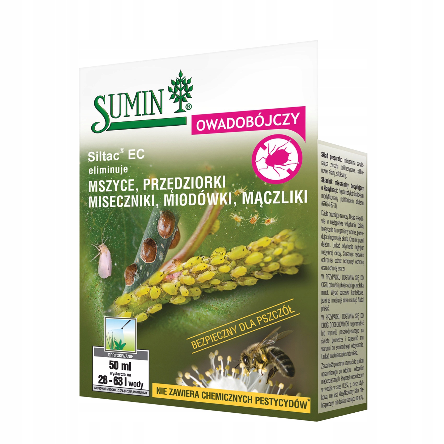 

Siltac Ec 50 ml Sumin na mszyce, przędziorki
