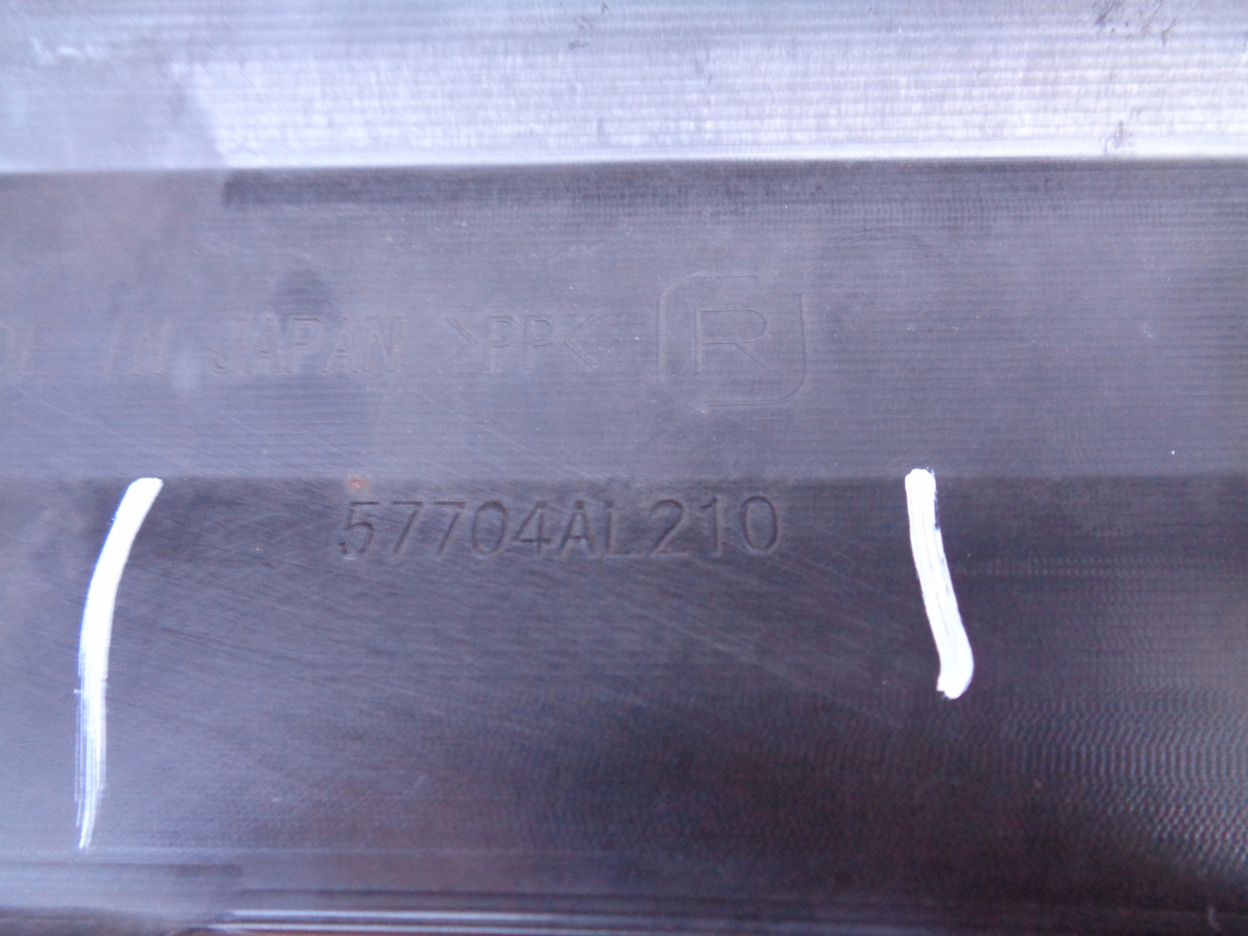 front bumper SUBARU OUTBACK V 17- LIFT NR 36789