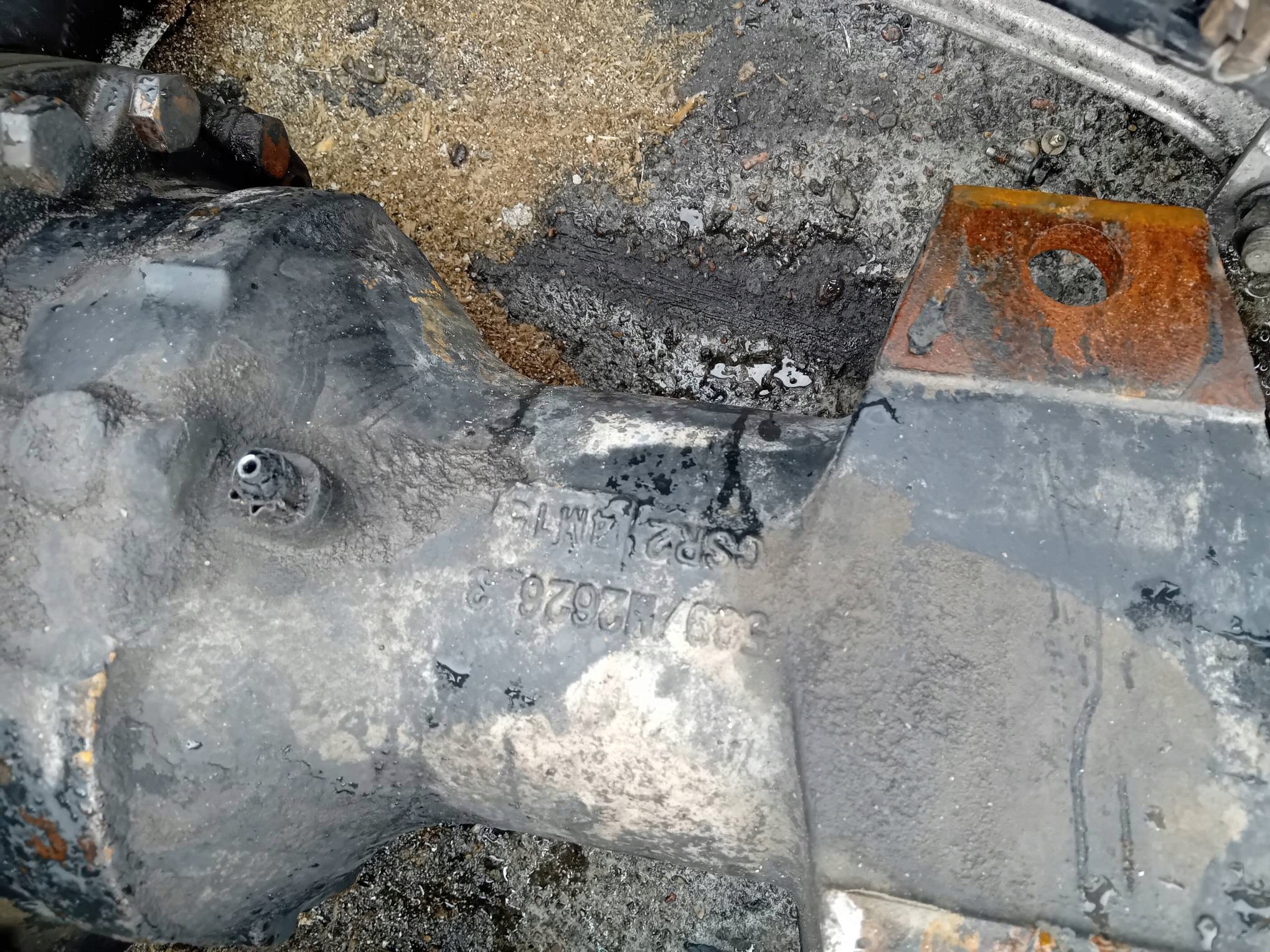 Differential hinten 2015 JCB 3CX