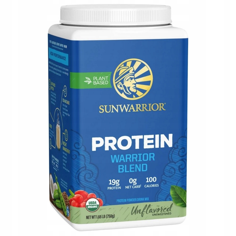 Sunwarrior Protein Warrior Blend Rostlinný protein v prášku Vegan 750 g