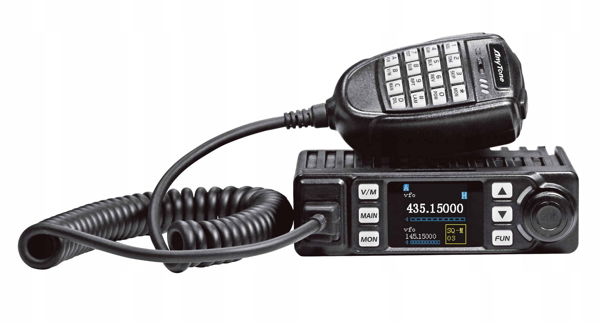 Anytone AT-779 Uv Mikro Radio Mobilne Vhf/uhf 20W