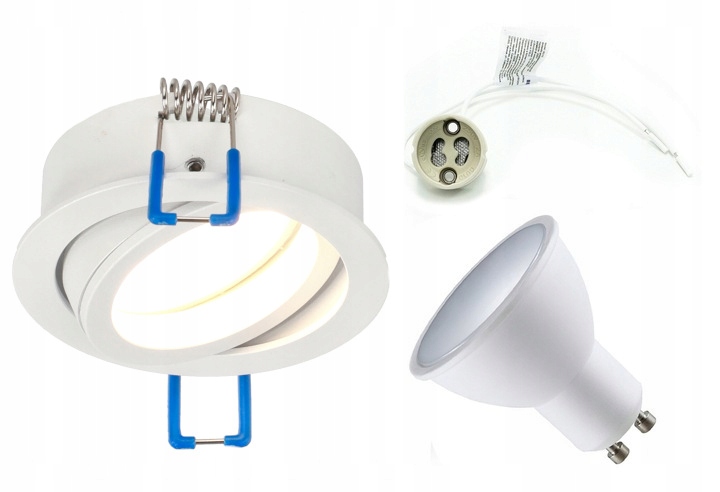 

Oprawa Sufitowa Podtynkowa Okrąg Led Ruchoma +led