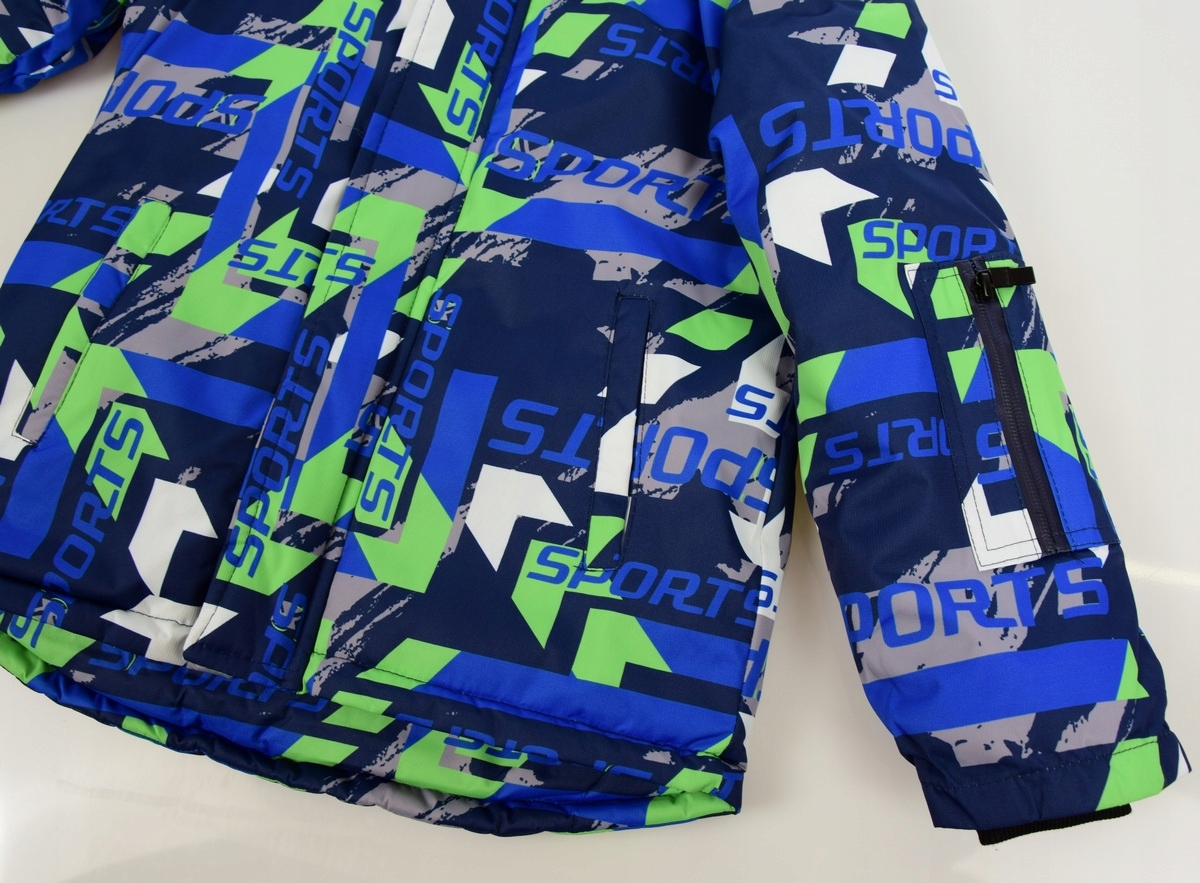 KOMBINEZON ZIMOWY j-267Z DWUCZĘŚCIOWY POLAR r. 122 Rozmiar (new) 122