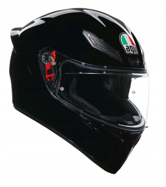 Kask AGV K1 S black czarny połysk