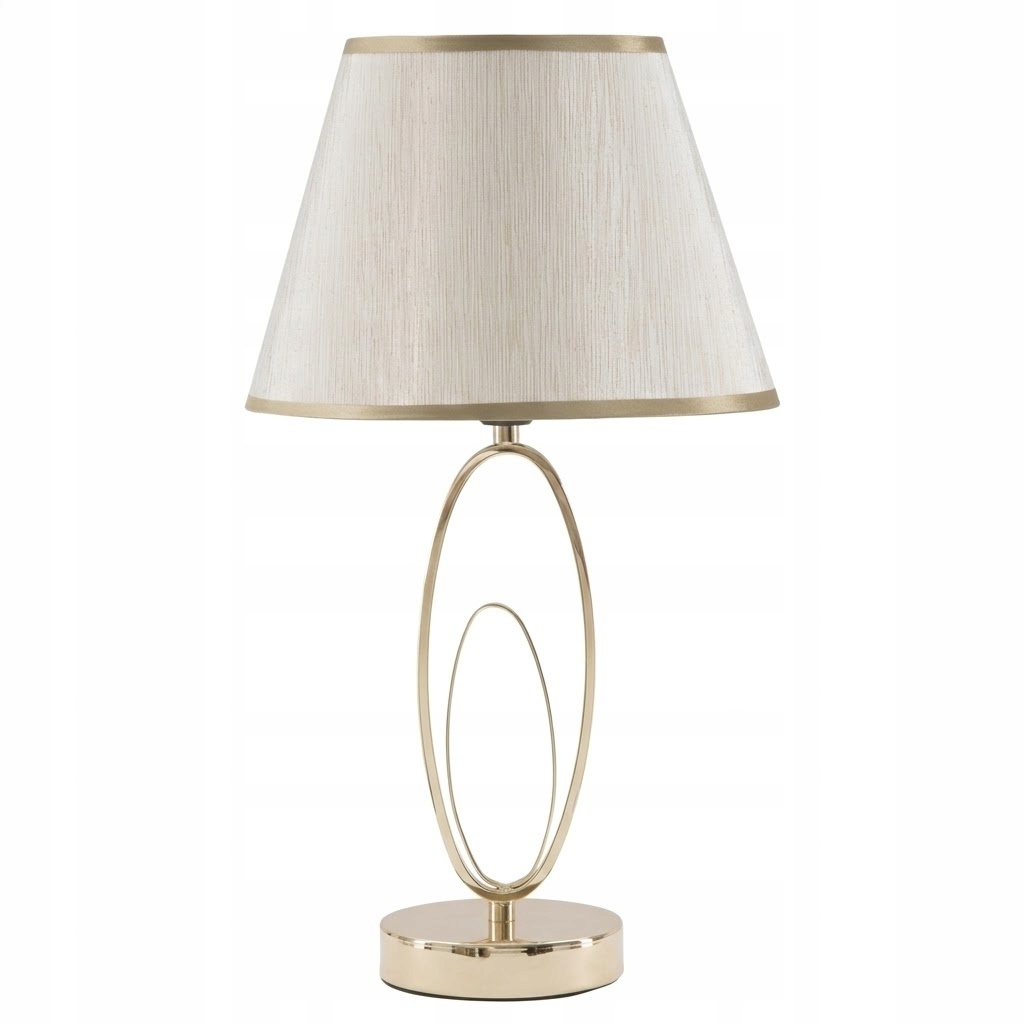 Moderná Kovová Stolová Lampa Zlatá Ø24X47 CM Závit E27 40W 220V