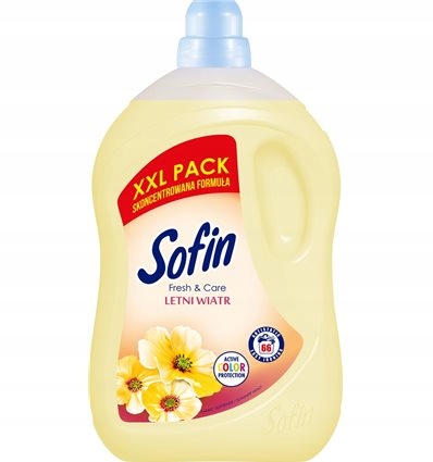 

Sofin Fresh&Care płyn do Płukania 3,3L 66 prań