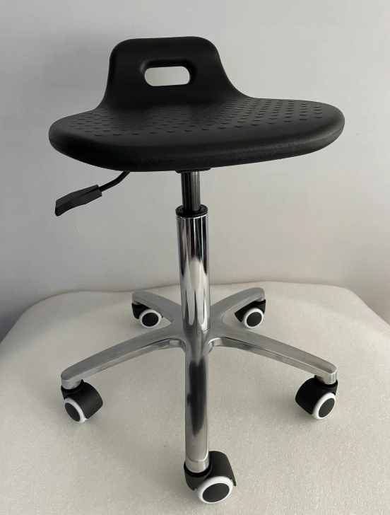 Stolička, otočná stolička, kolieska, otočná, ergono, základňa z hliníka Med