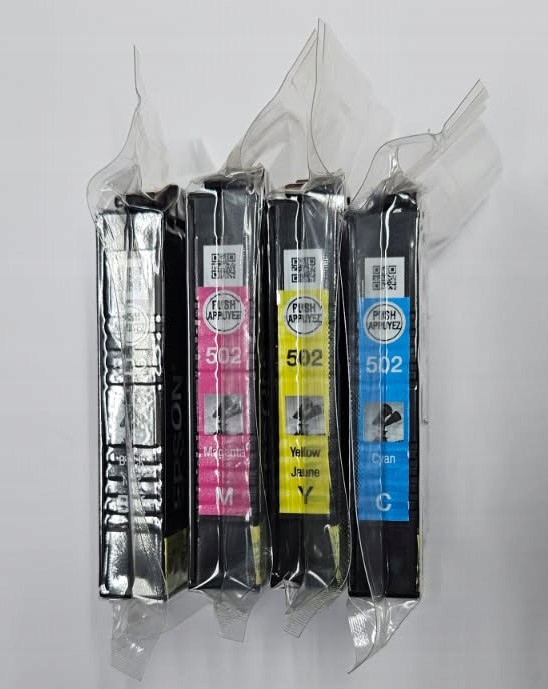 Oryginalne Tusze Epson 502 T02V6 XP5100 XP5105