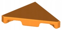 

Lego Płytka mod tile 2x2 Orange 35787 Nowy
