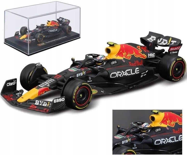 RB18 F1 RedBull 2022 #11 Perez Přilba BBurago 1:43