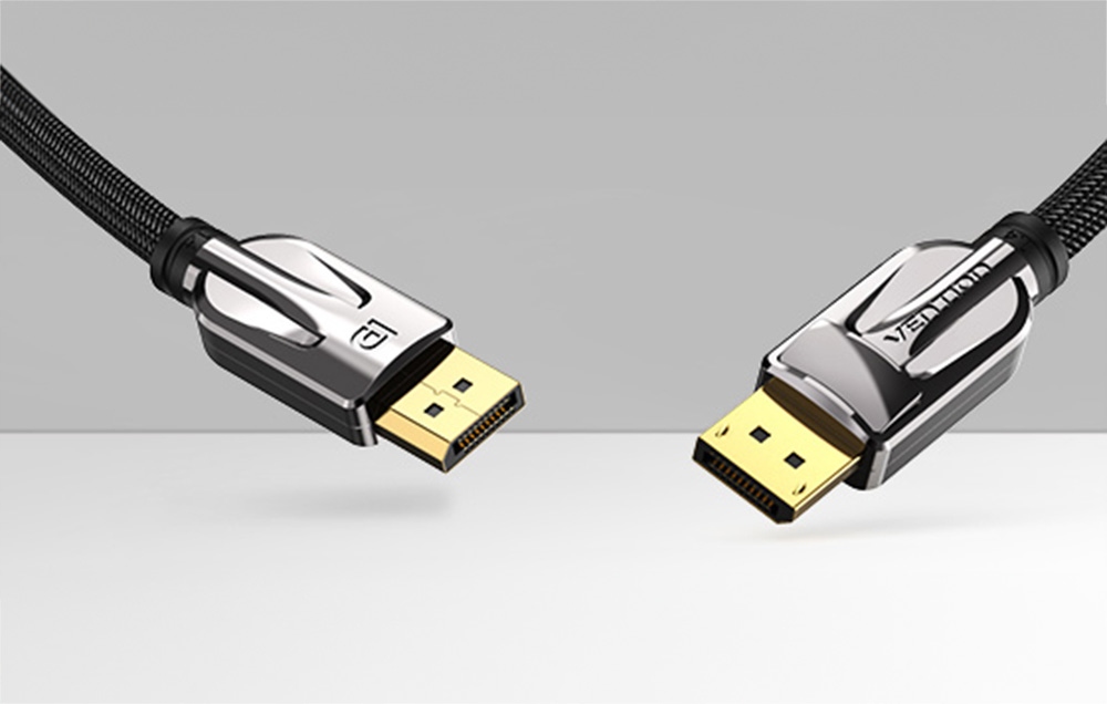 VENTION PRZEWÓD DISPLAYPORT KABEL DISPLAY PORT DP 1.4 8K 4K 144HZ FULLHD 2M Długość kabla 2 m