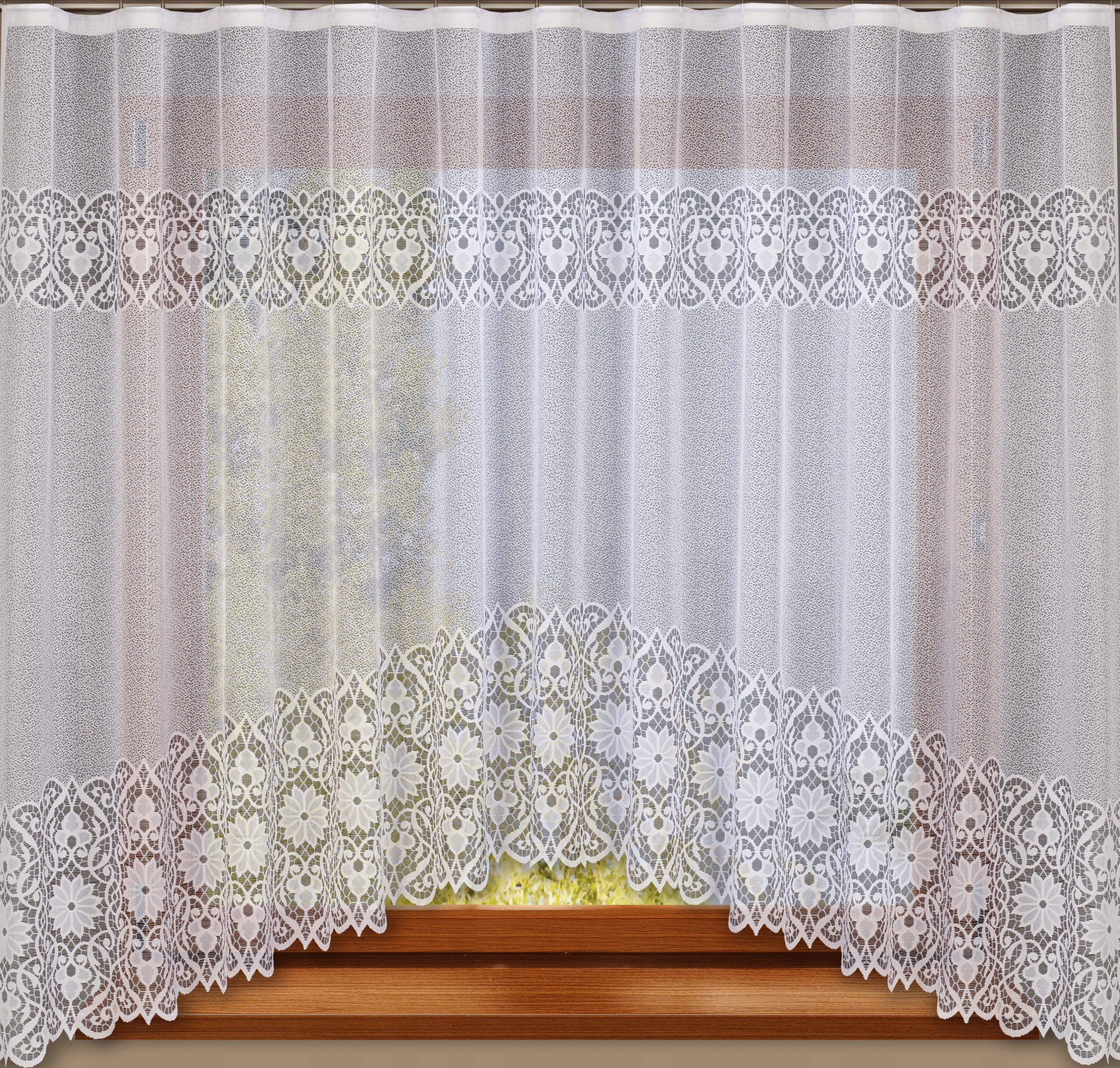 Záclona Žakár V Polském Oblouku Polský Výrobce