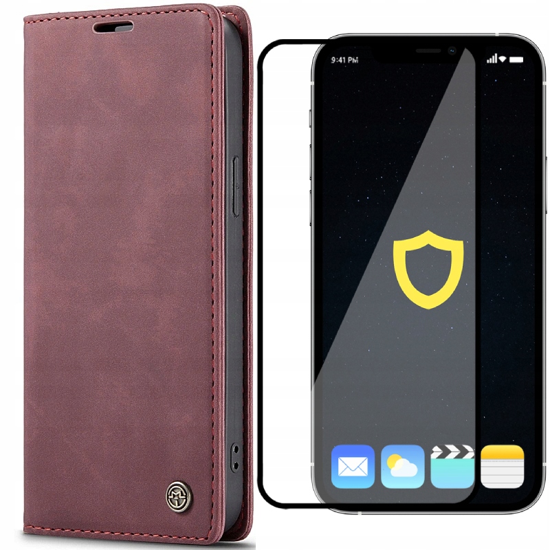 

Etui Zaps portfel do iPhone 12/12 Pro Szkło