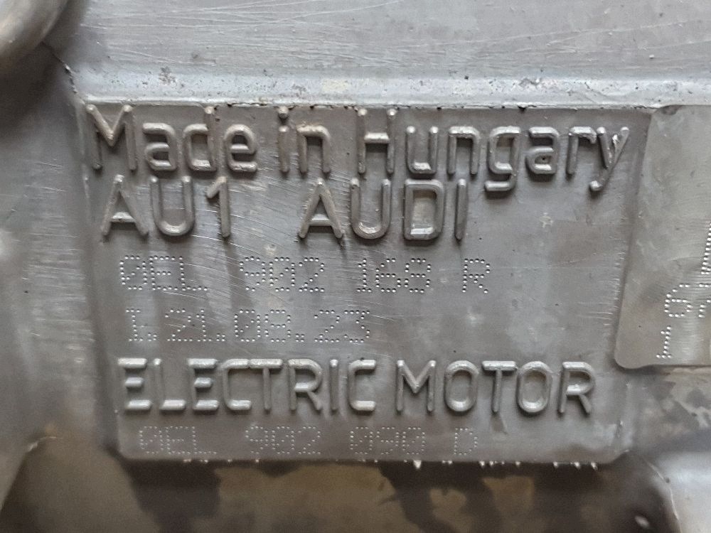 Audi SQ6 e-tron engine electrical rear part naped 0EL902090D