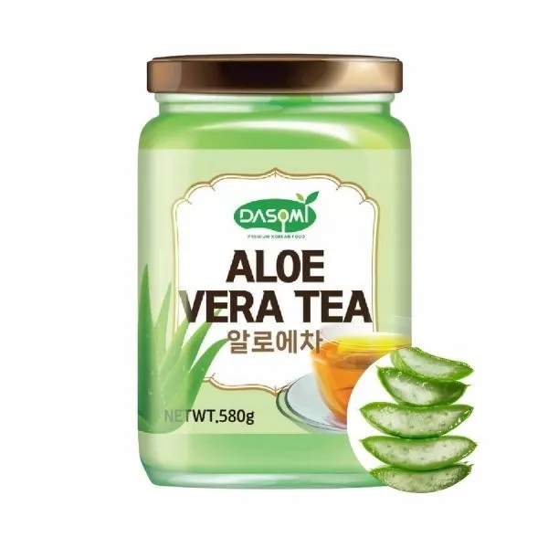 Čaj korejský s aloe vera zavařenina aloe vera čaj instantní 580 g