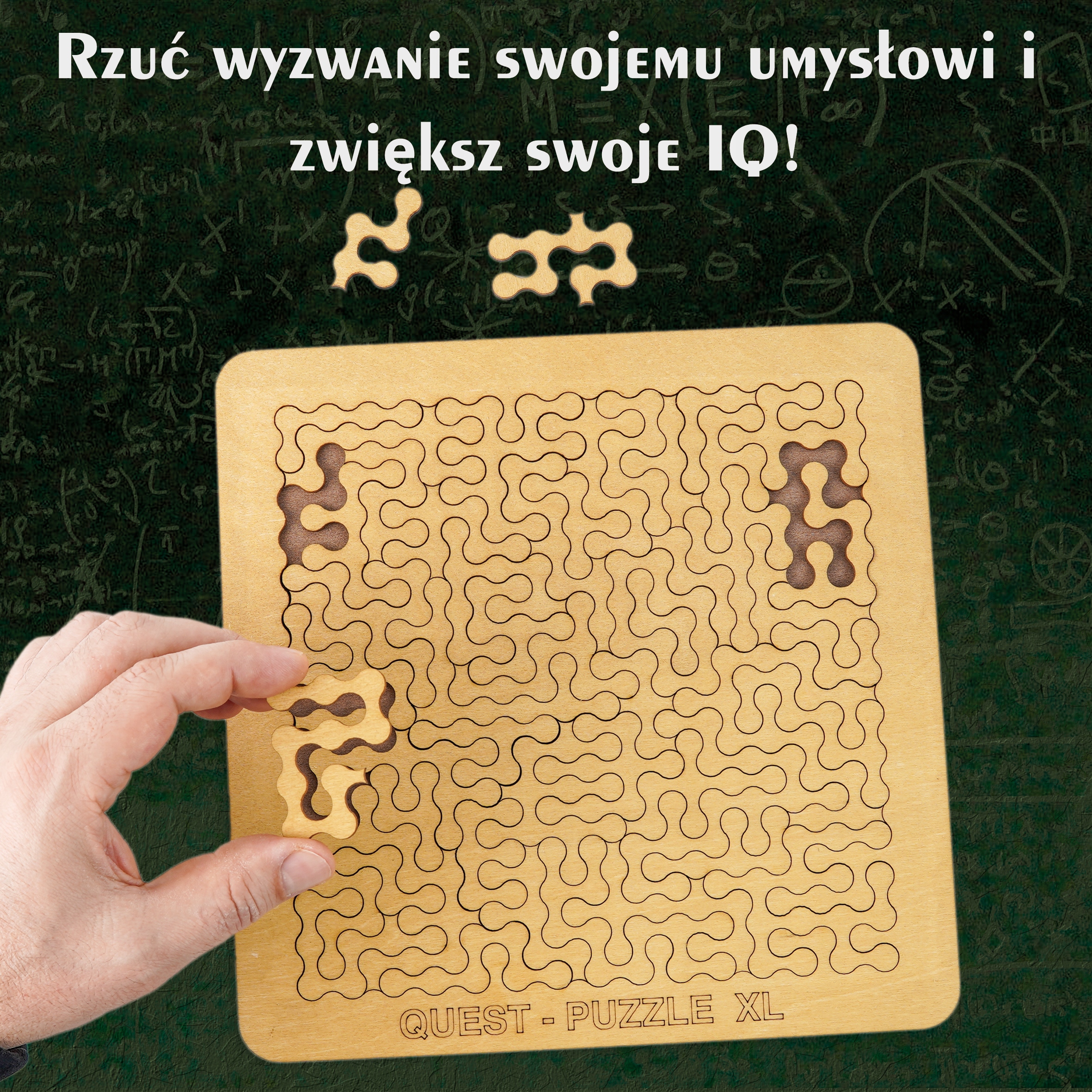 

Puzzle drewniane dla dzieci Quest Puzzle XL