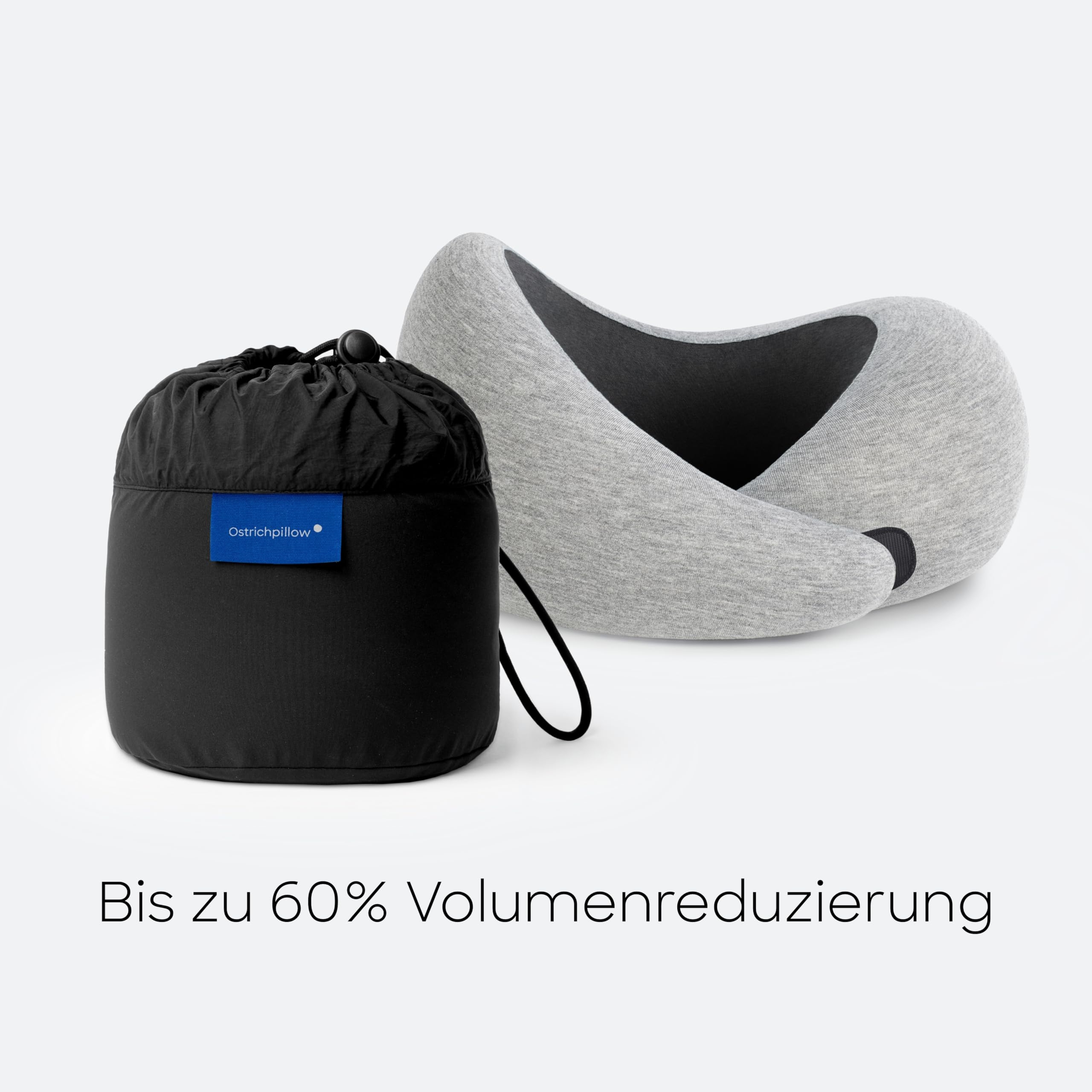 OSTRICHPILLOW Go Poduszka Na Szyję Z Pianką Memory Ergonomiczny Design — miniatura 5