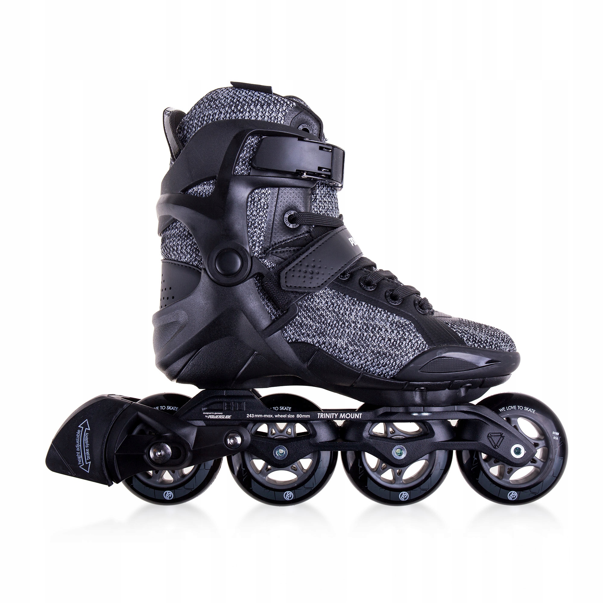Rolki Powerslide Radon czarne