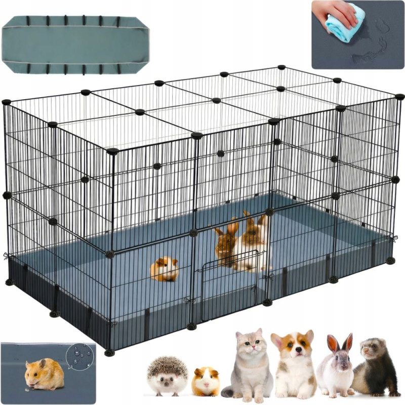 Klec Pro Kočky Králičího Psa Morčata Nuxie RX8 Kotec Ohrada Výběh