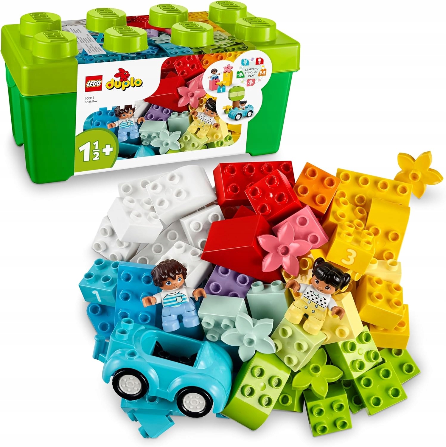 Lego Duplo Krabička s kostkami 65 dílků Učení číslic 10913
