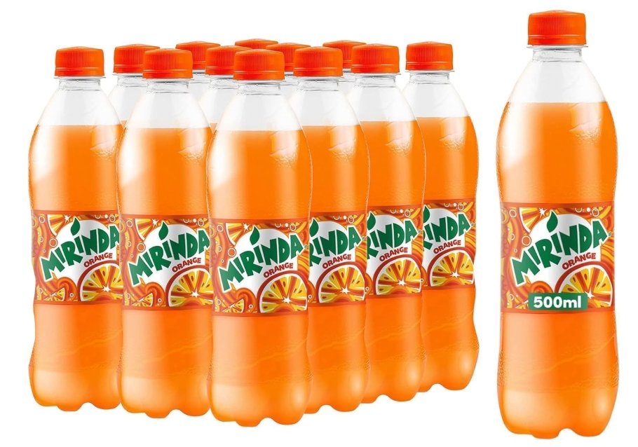 Levně Sycený nápoj mirinda 12 x 500 ml
