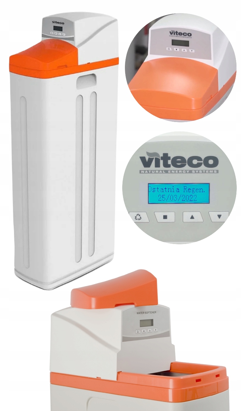 ZMIĘKCZACZ WODY DO DOMU Viteco 20L STACJA UZDATNIANIA WODY Zestaw Filtracji Model G8KZW20L