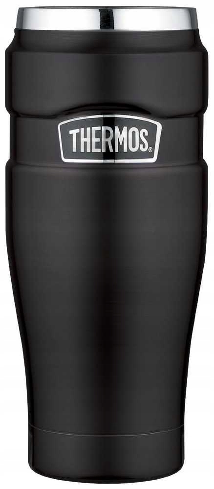 Termohrnek vodotěsný 470 ml Thermos černý mat