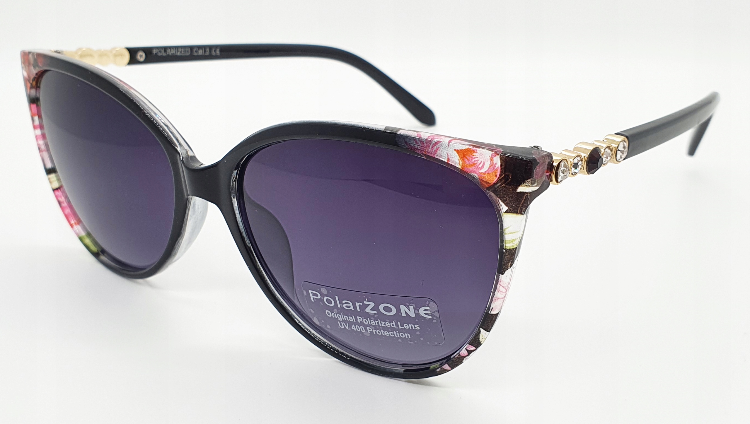 OKULARY PRZECIWSŁONECZNE DAMSKIE POLARYZACYJNE Typ ochrony filtr UV-400 kat. 3