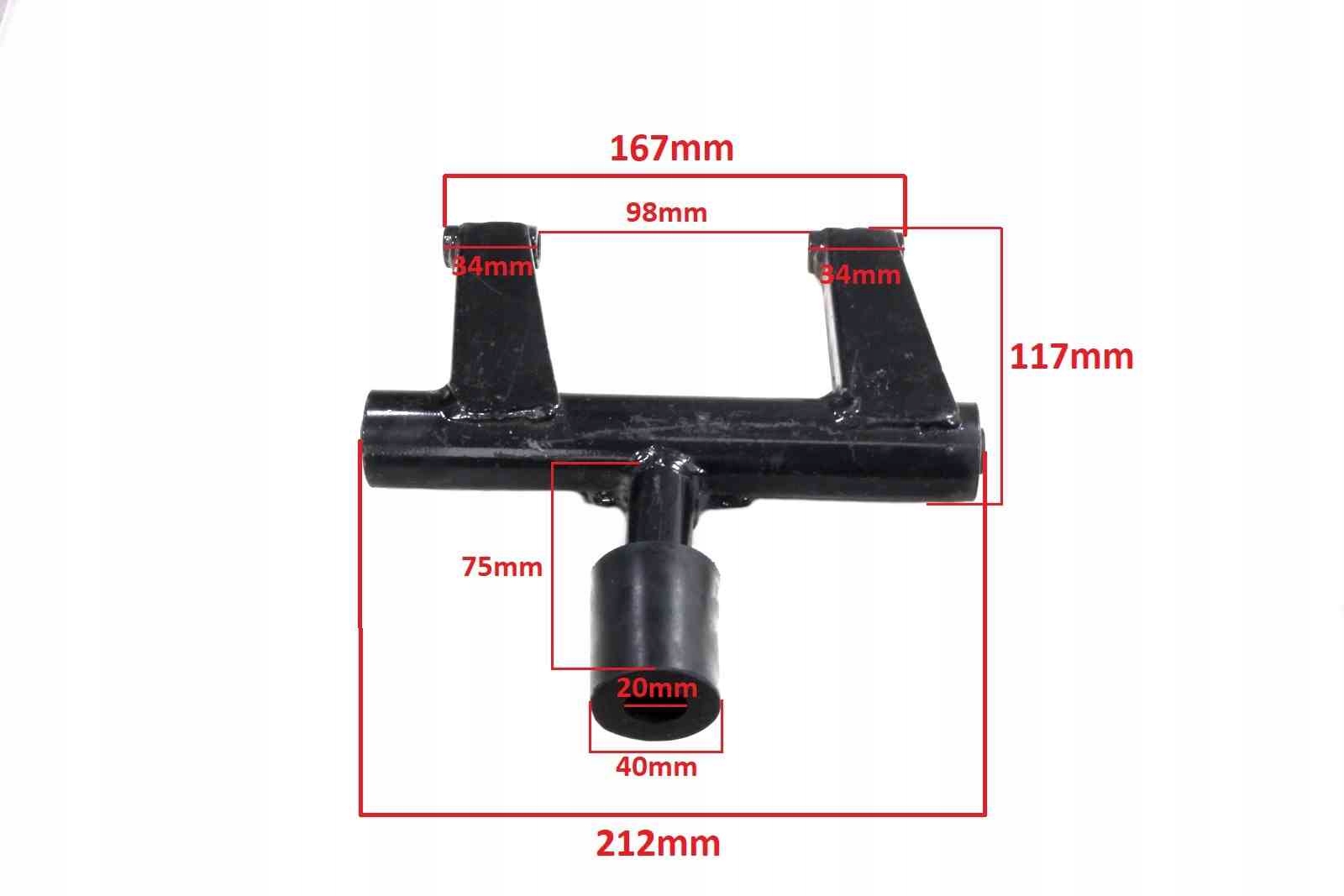 WAHACZ SILNIKA GY6-50 KOŁO 10" PHE Producent inny