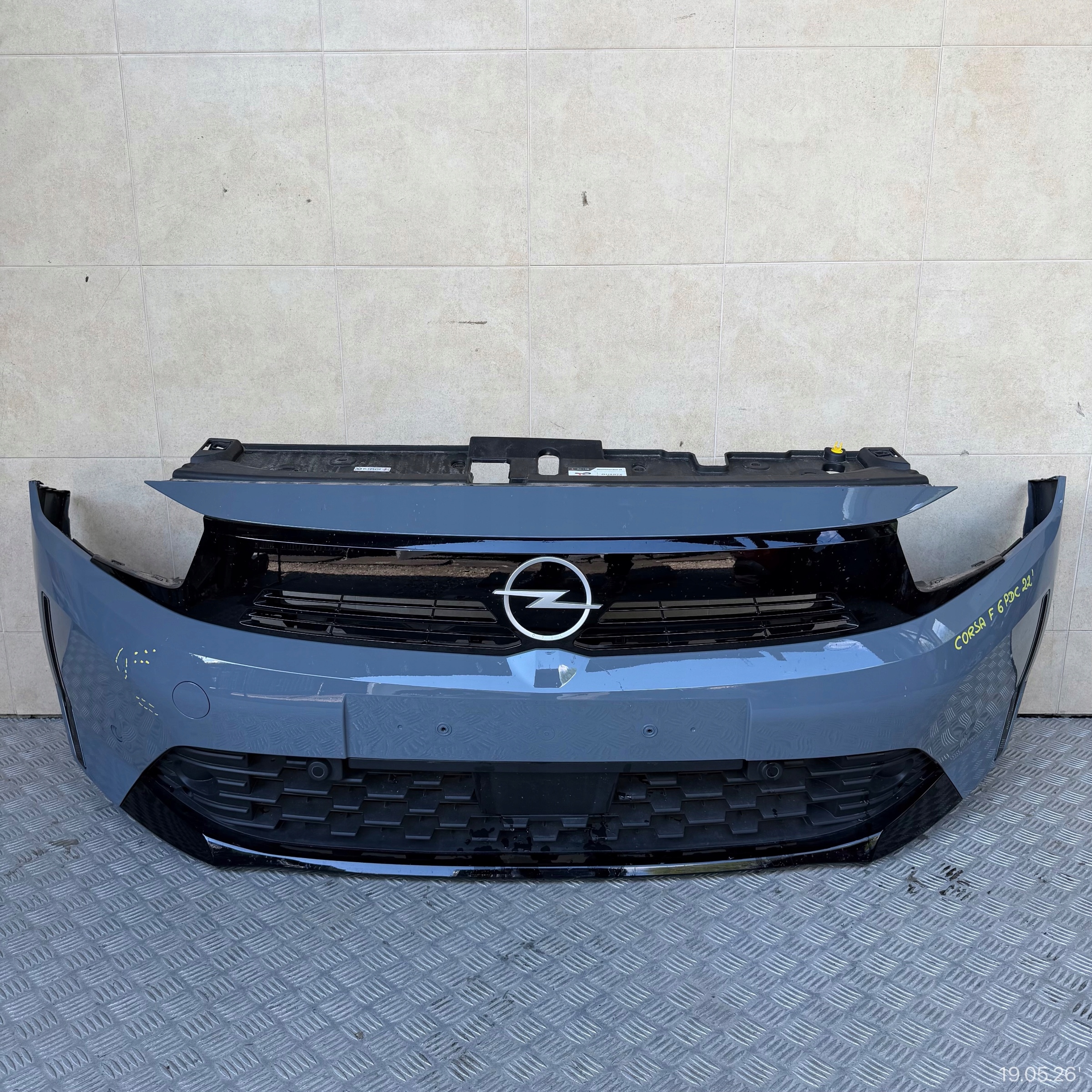 front bumper complete OPEL CORSA F 2024 ROK 6 PDC