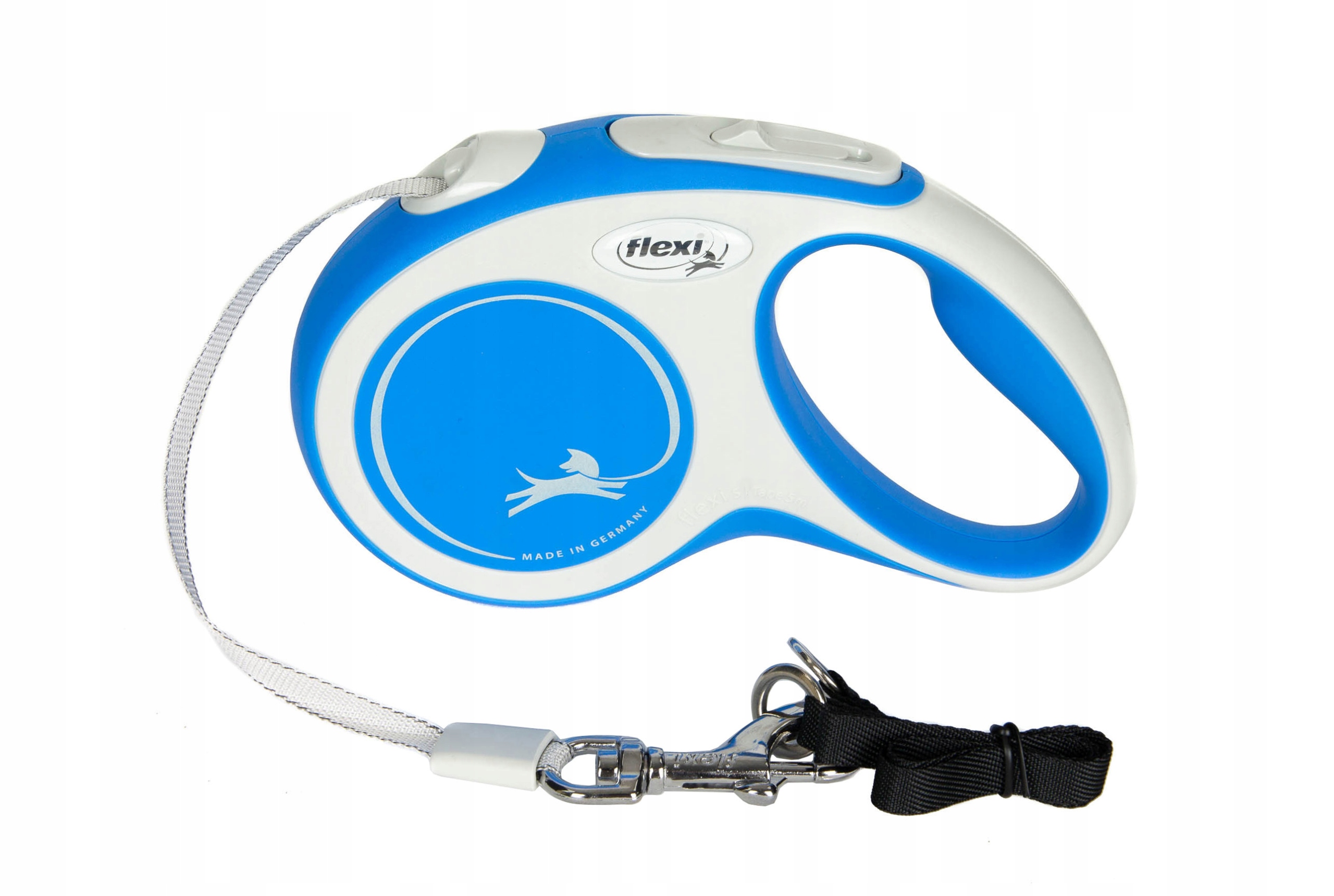 

Flexi Comfort smycz z taśmą S niebieska 5m do 15kg