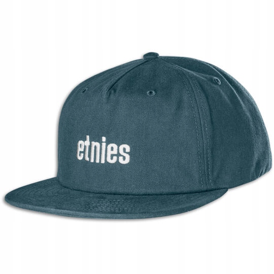 kšiltovka Etnies Icon Embroidery Snapback Indigo One Size: One Size