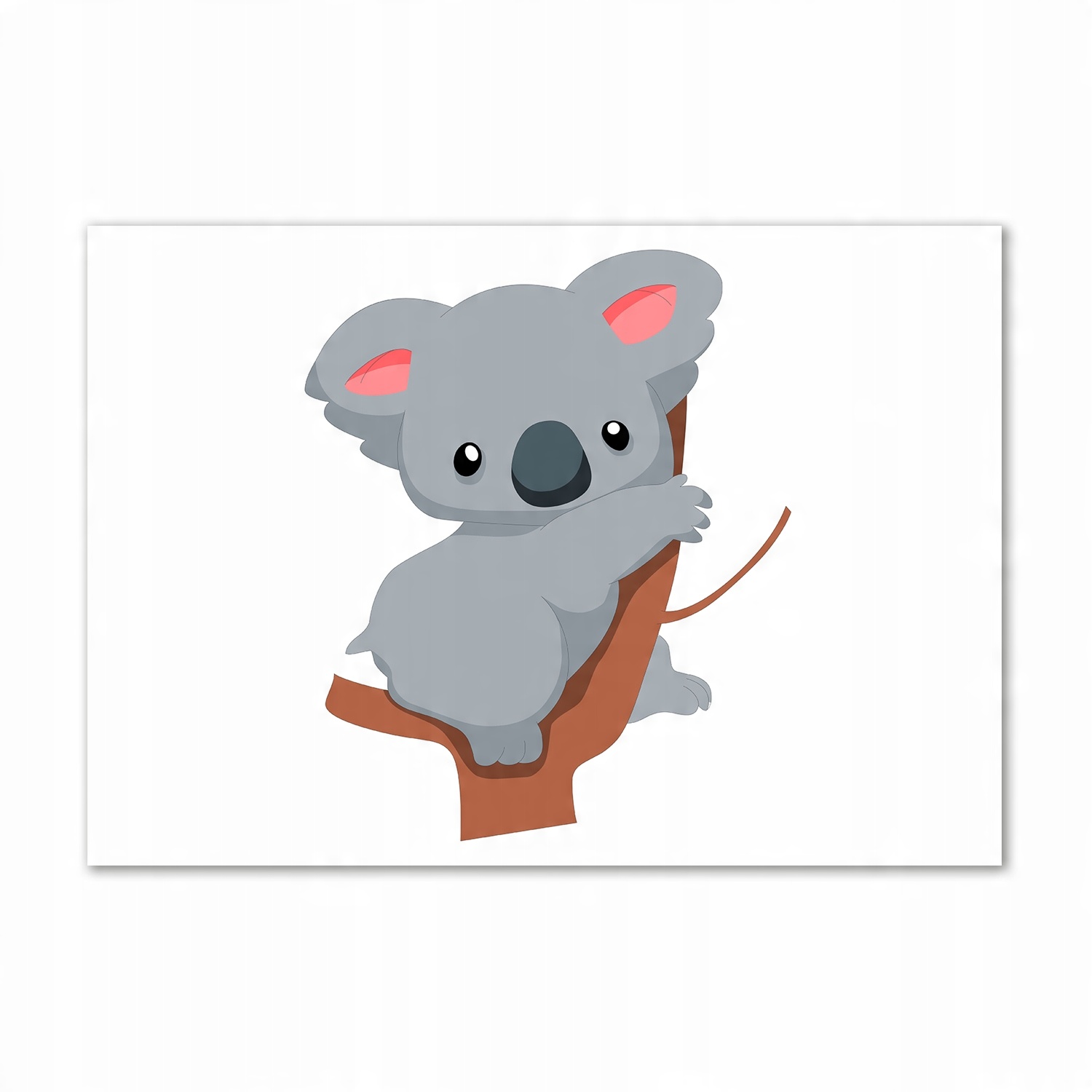 

Foto-obraz szklany Koala na drzewie 100x70