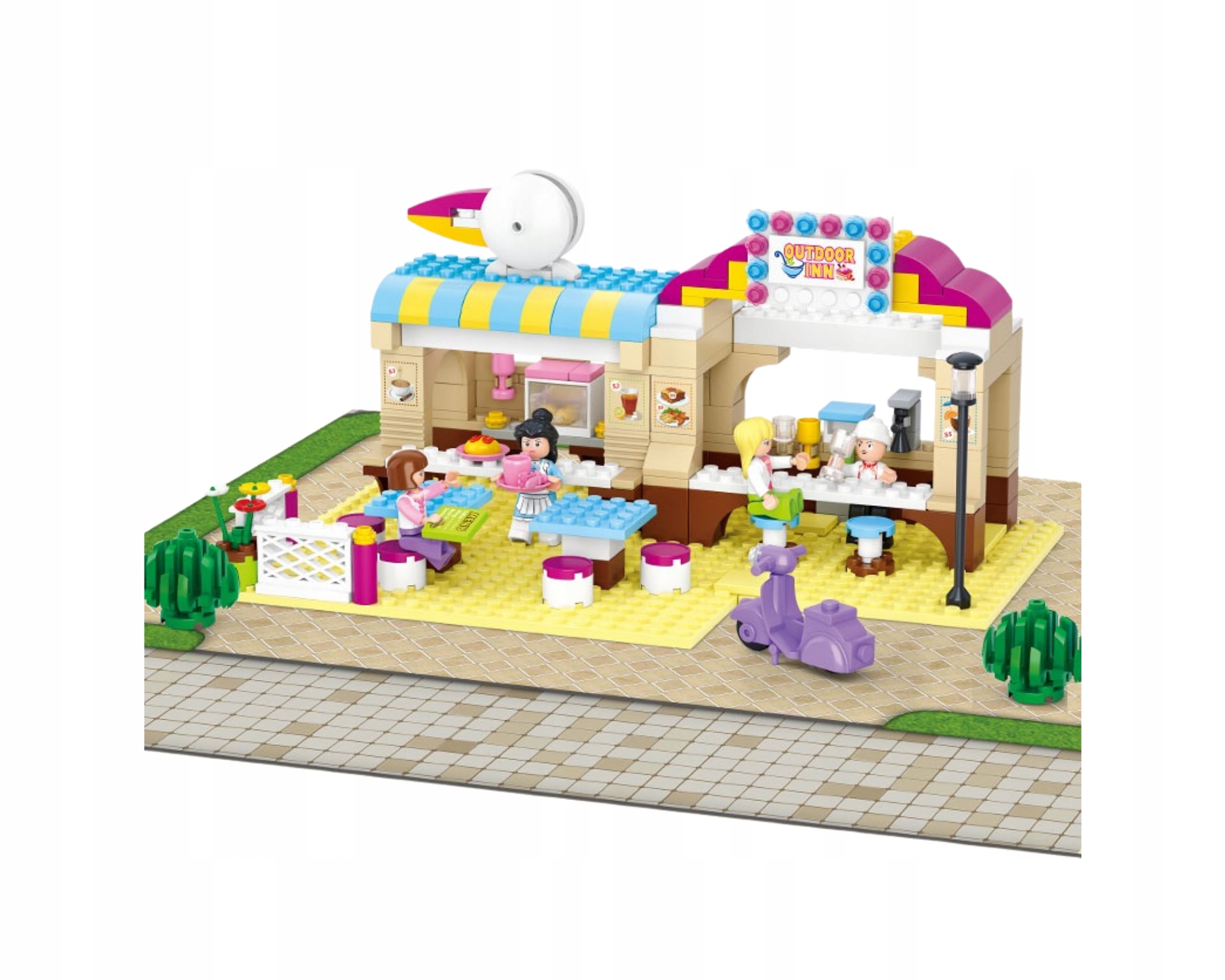 

Klocki Sluban Girl's Dream Restauracja Friends 257