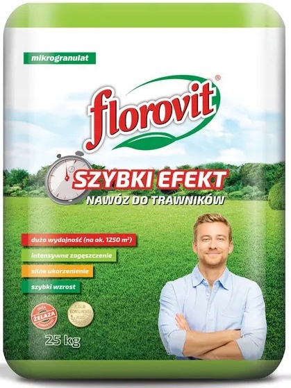 Granulované Hnojivo Pro Trávníky „rychlý Efekt“ 25 kg (florovit)