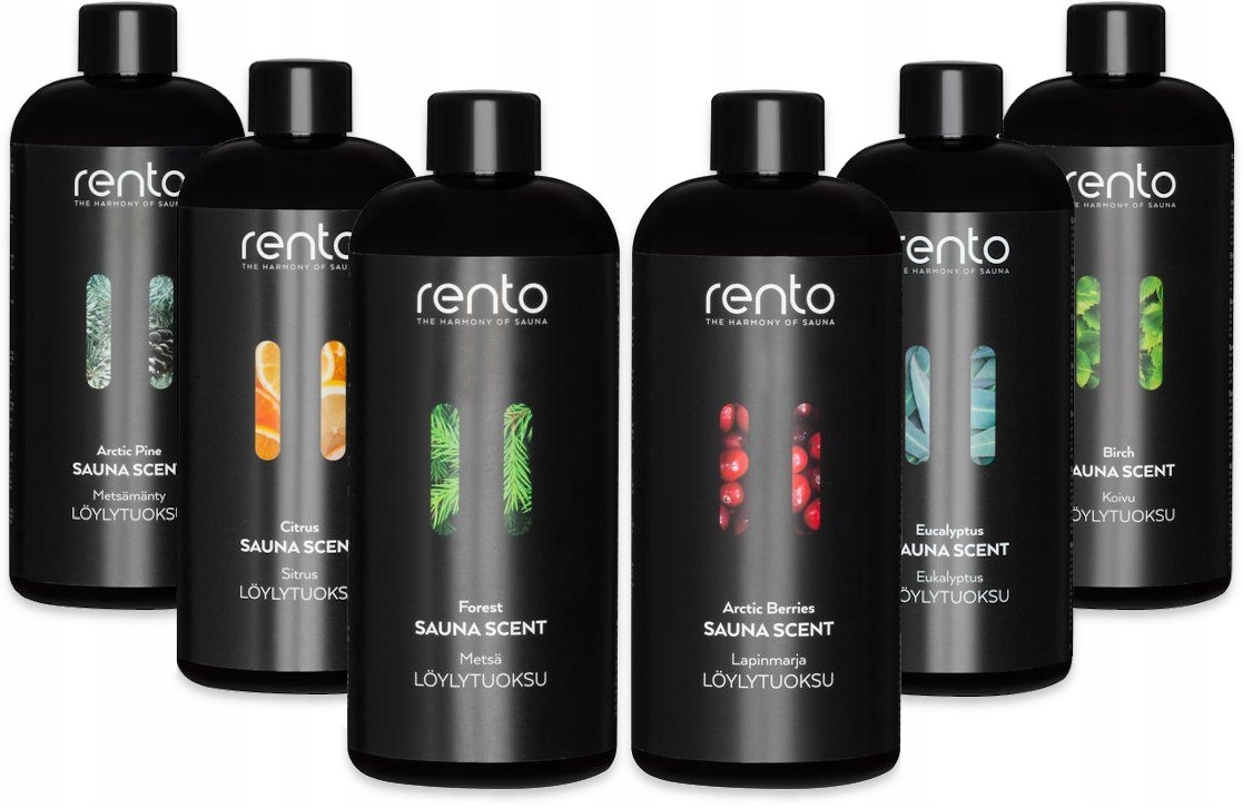 АРОМАТ АРОМАТ эфирное МАСЛО ДЛЯ САУНЫ RENTO НАБОР х 6 шт