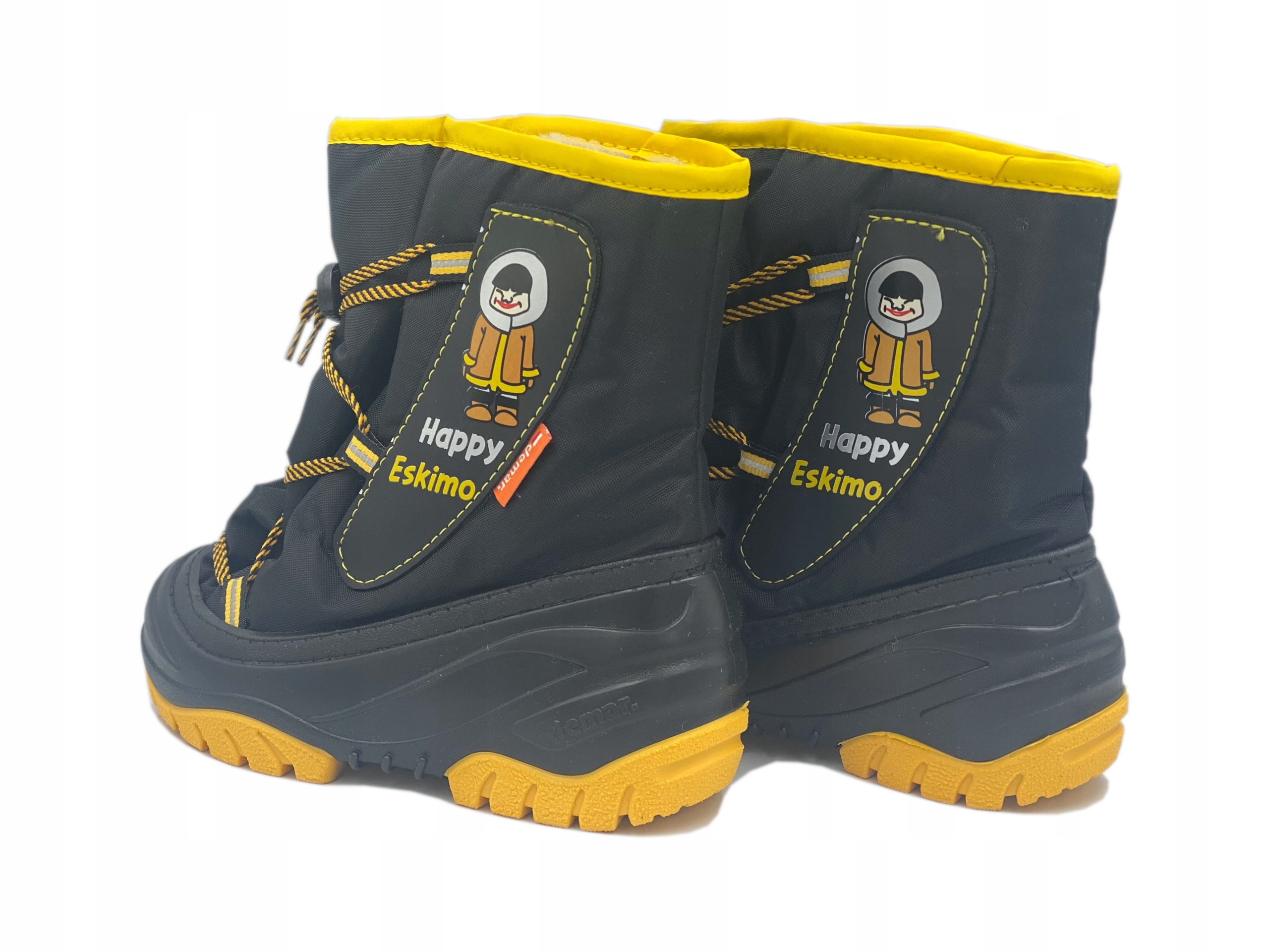 Demar Śniegowce Happy Eskimo ocieplane naturalna WEŁNA roz. 26/27 D Marka Demar