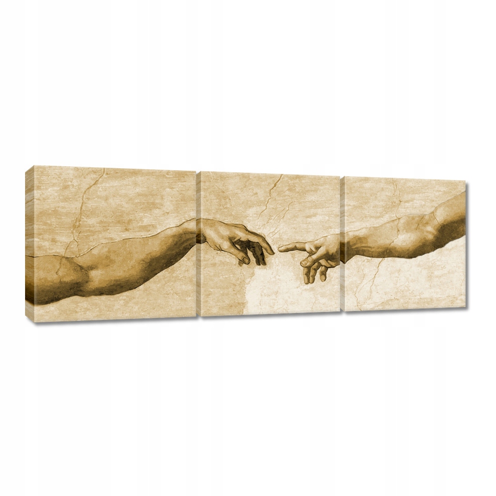 

Obrazy 150x50 Stworzenie Adama Sepia