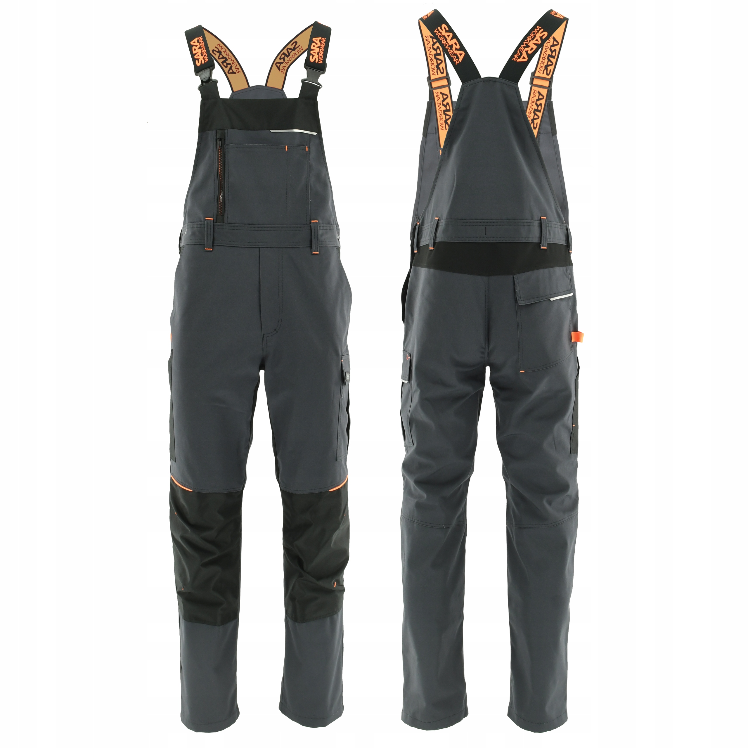 Spodnie robocze ogrodniczki męskie Sara Posejdon New rozmiar 48