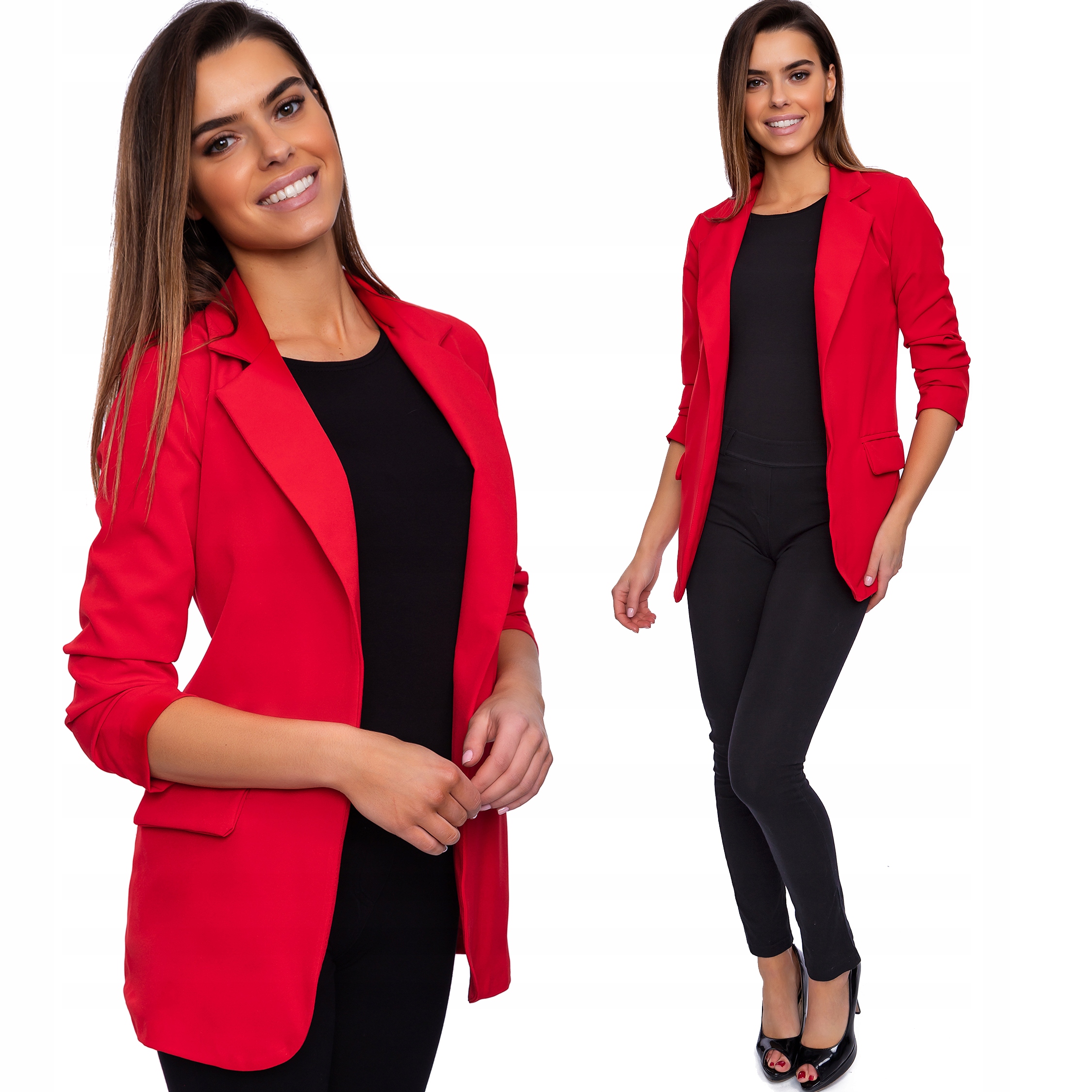 302_ M/38_ MARYNARKA NARZUTKA ŻAKIET Okazja casual (na co dzień)