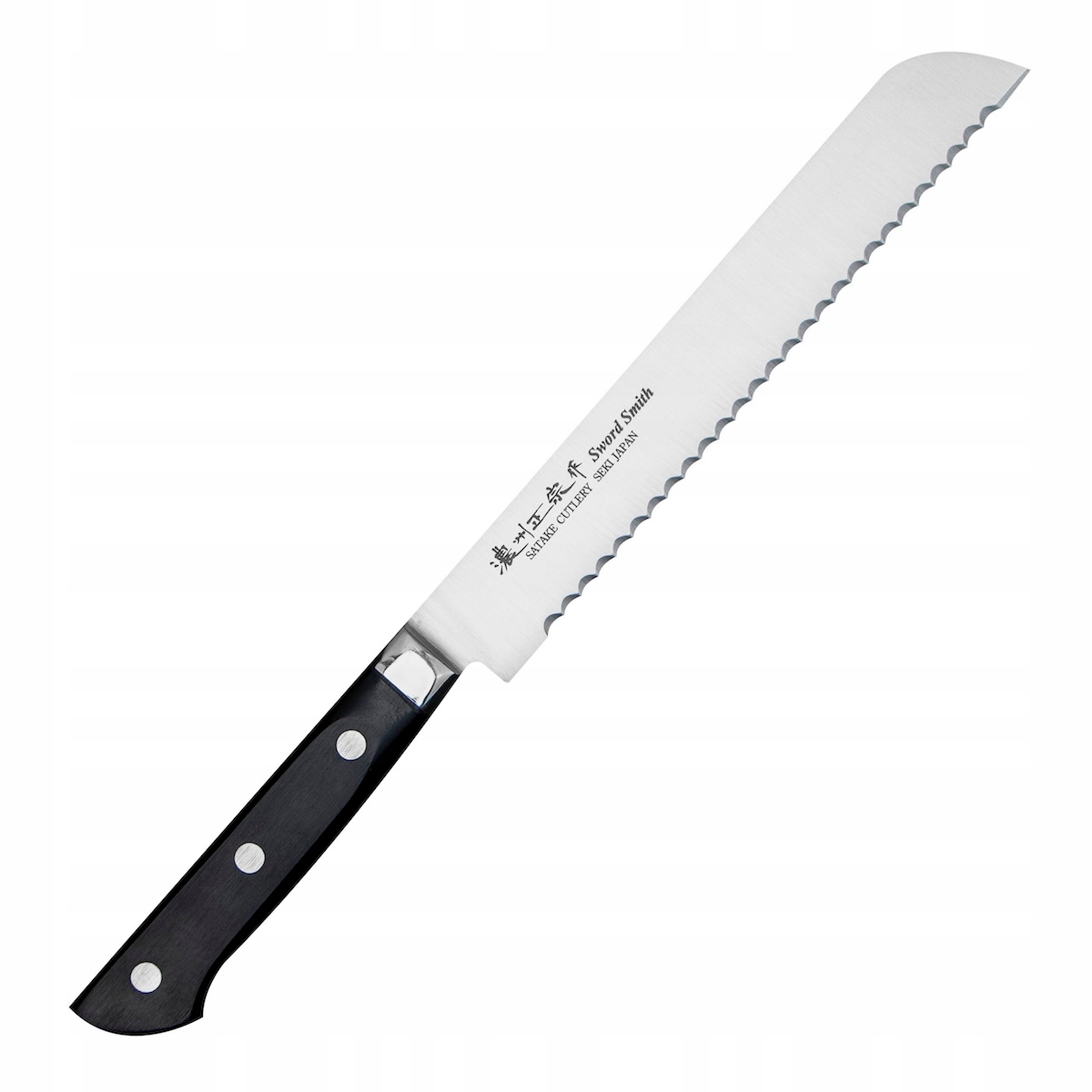Nůž na pečivo Satake Katsu 20 cm zoubkovaný ocel mo-va pakka