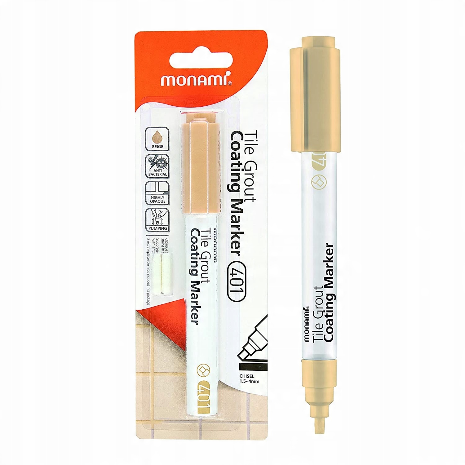 

Marker Do Renowacji Odnawiania Fug 2 końcówki