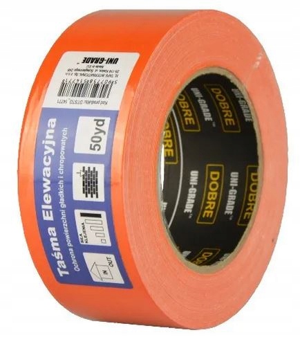 TAŚMA TYNKARSKA UNI-GRADE POMARAŃCZOWA 38mm x 50
