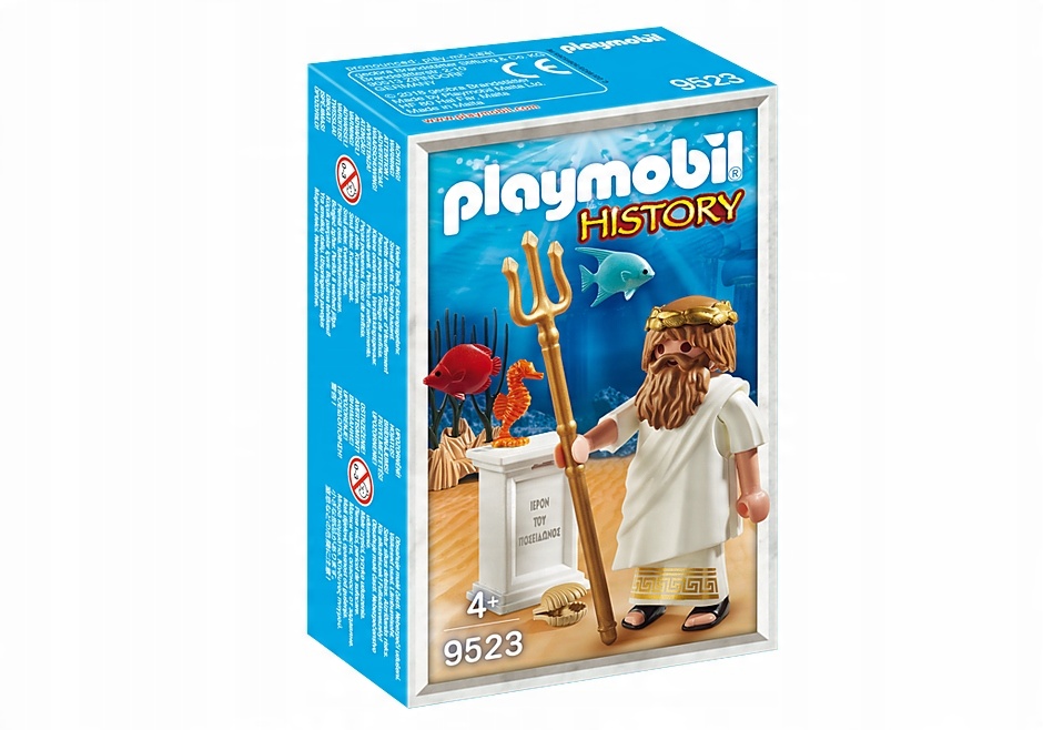 

Playmobil 9523 History Posejdon Bóg Mórz Olimp