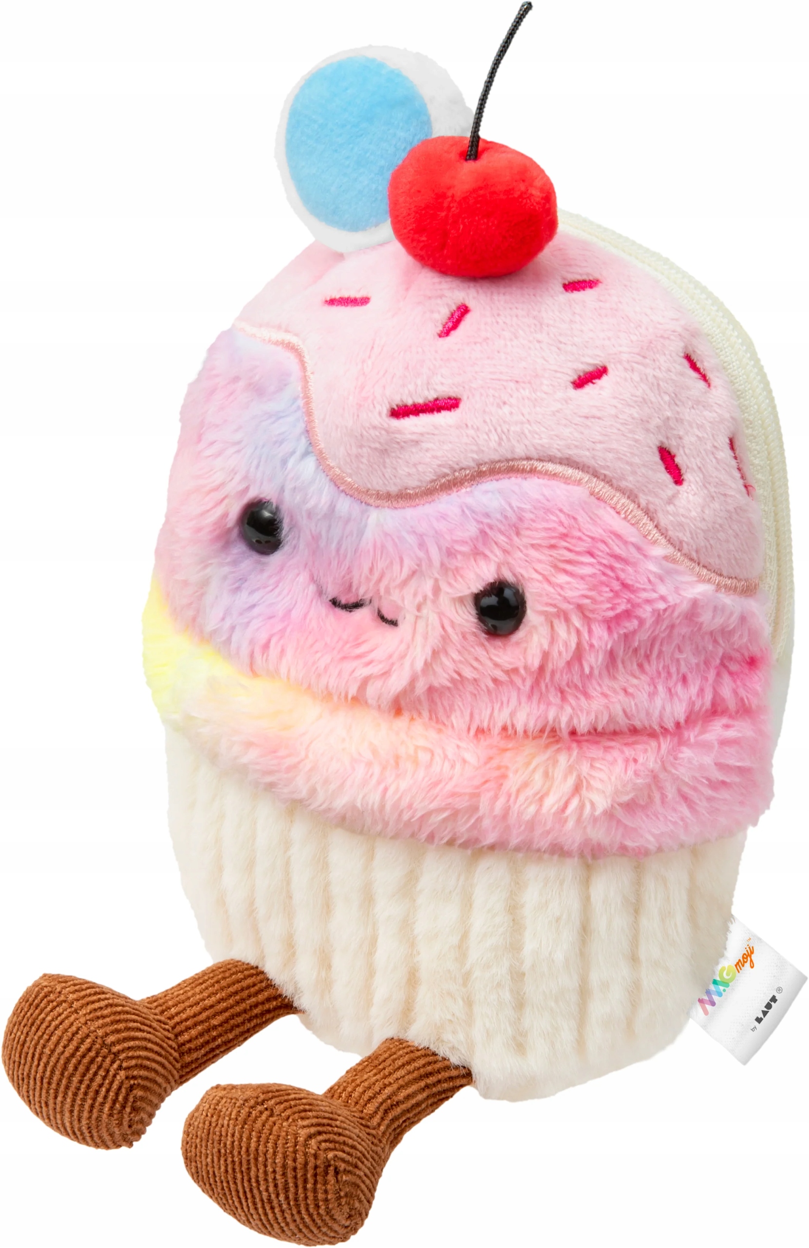 Peněženka Laut MagSafe pro iPhone 14 13 12 Pro Max, plyšák Cupcake