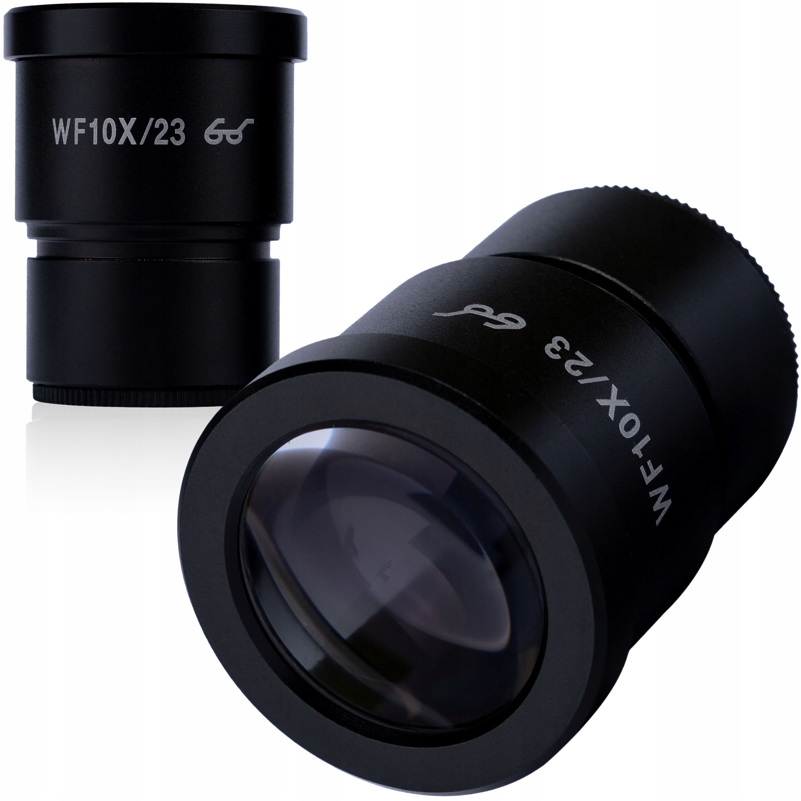 Sada 2X Okulár Čočka WF10X/23 30MM Rosfix Stereoskopický Mikroskop