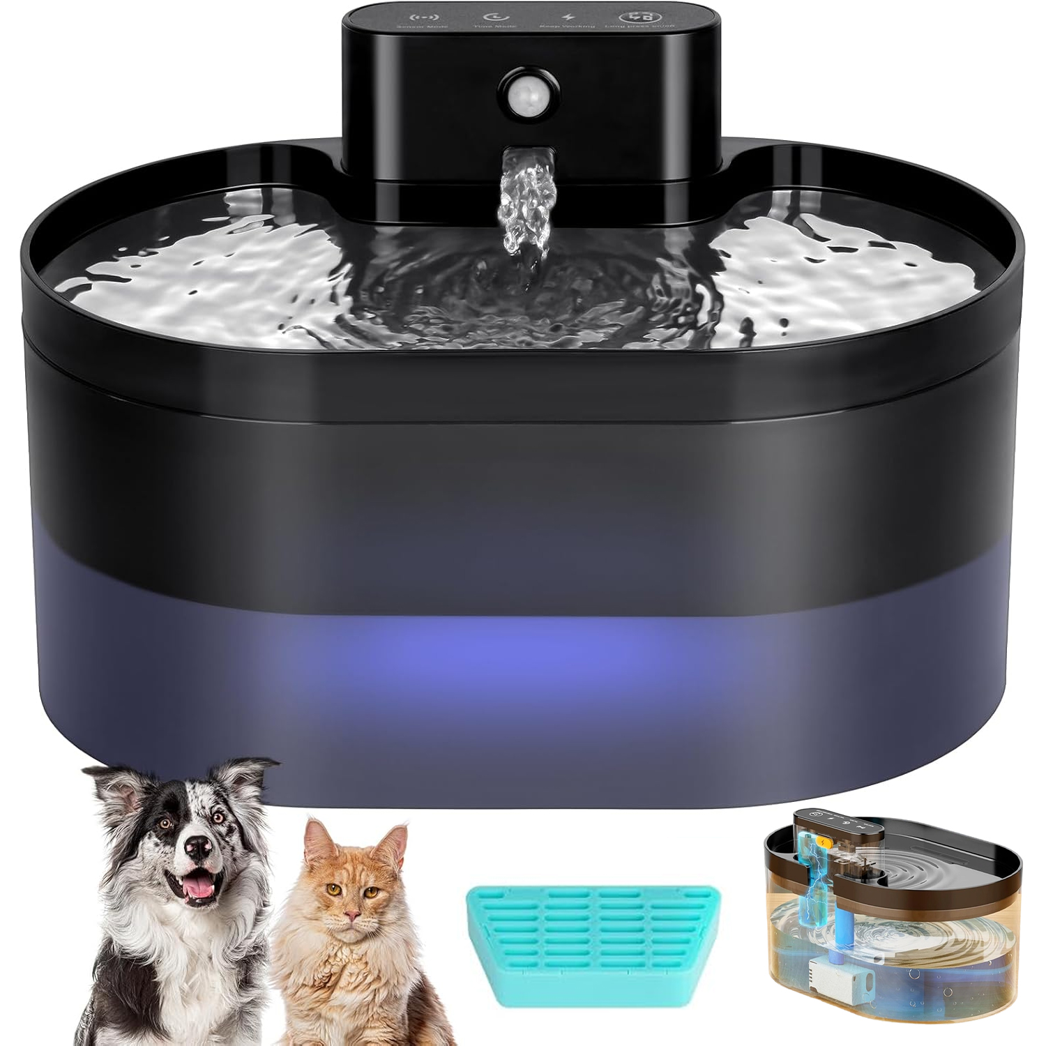 Automatická Napáječka Pro Zvířata S Regulací Průtoku A 4 Vrstvami Filtru