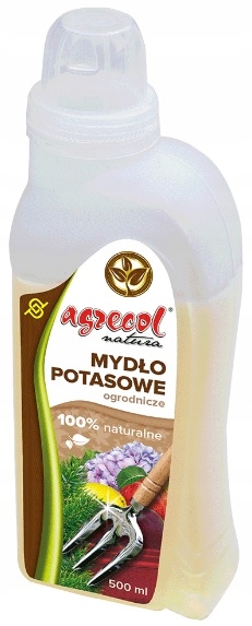 

Mydło Potasowe Ogrodnicze Naturalne 500 ml Agrecol