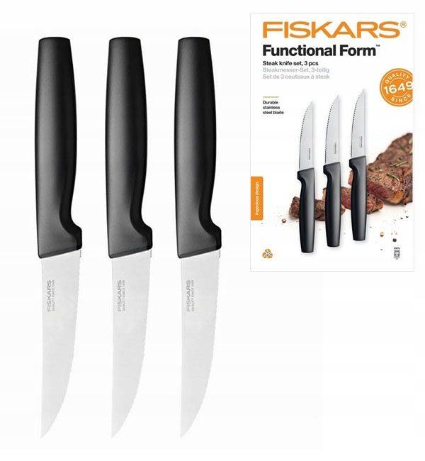 

Fiskars Ff Komplet 3 Noży Do Steków